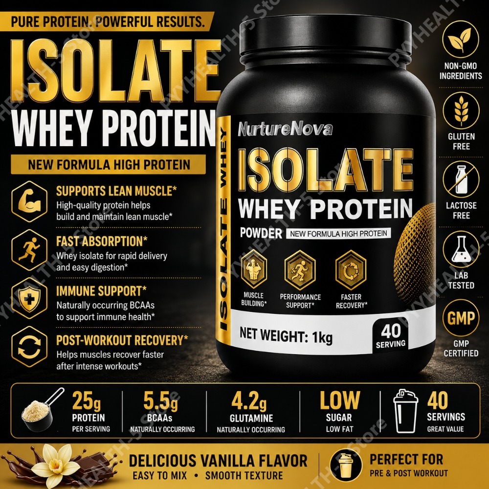 Fitness Nutrition Whey Protein - 아이솔레이트 웨이 프로틴 파우더 1kg 고단백