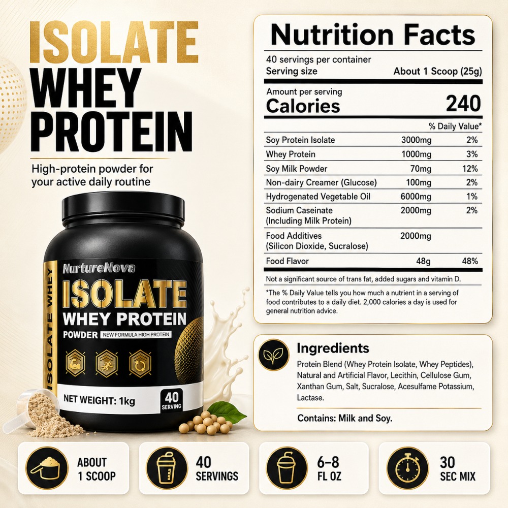 너처노바 아이솔레이트 웨이 프로틴 파우더 1kg, 고영 - Nutrition Workout 리뷰 및 가격