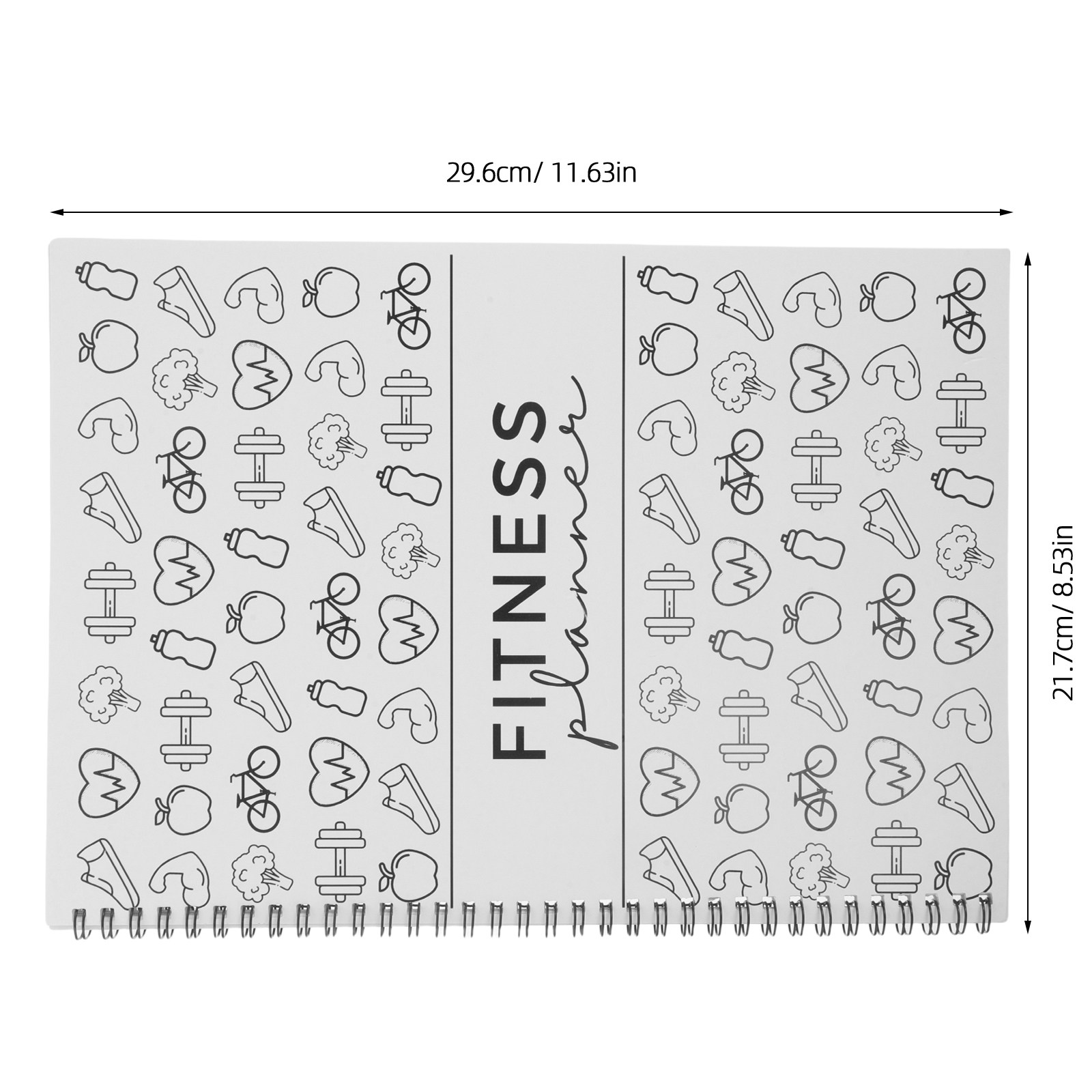 피트니스 로그북 11.7 X 8.5 피트니스 플래너 저 - Nutrition Workout 리뷰 및 가격