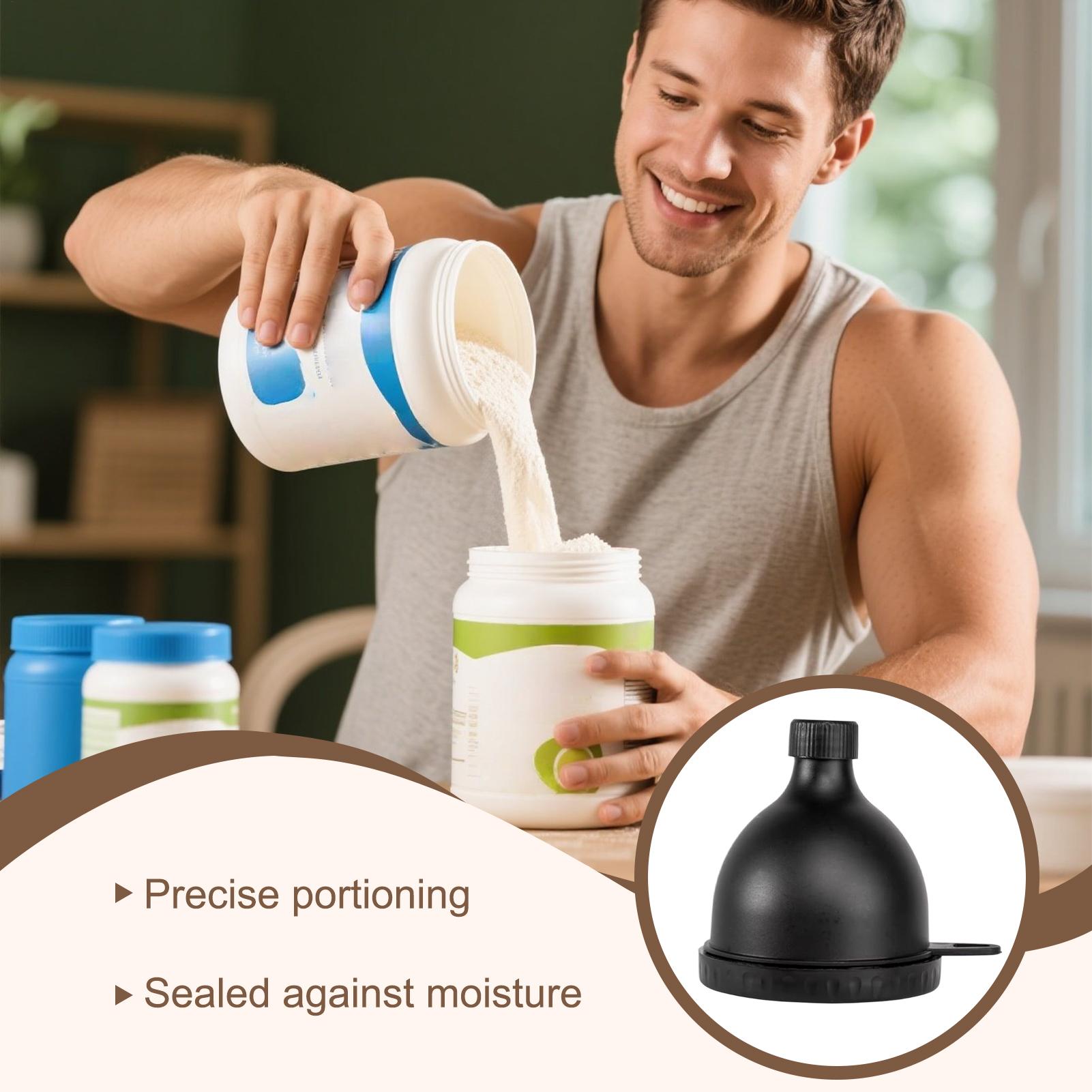 100ml 누수 방지 파우더 깔때기 보충제 쉐이커 용기 - Nutrition Workout 리뷰 및 가격